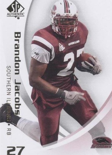 2010 SP Authentic Brandon Jacobs #10