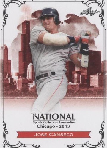 2013 Leaf National Convention - Jose Canseco #N-JC2