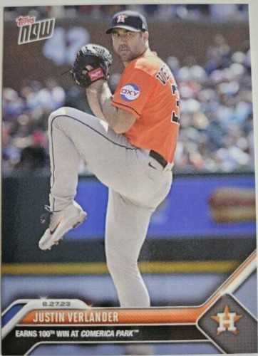 2023 Topps Now - Justin Verlander #772