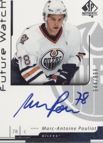 2006-07 SP Authentic - Marc Pouliot #179
