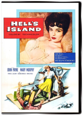 Hell's Island 1955 DVD - John Payne, Mary Murphy FILM NOIR