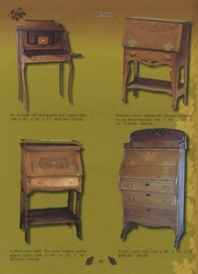 Marketplace Guide to Oak Furniture ID$ Book Bedroom Dressers Tables Chairs