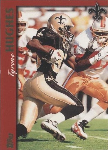 1997 Topps Tyrone Hughes #340