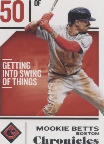 2018 Panini Chronicles - Mookie Betts #10