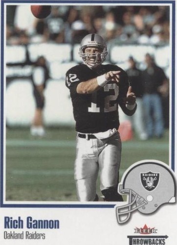 2002 Fleer Throwbacks Rich Gannon #66