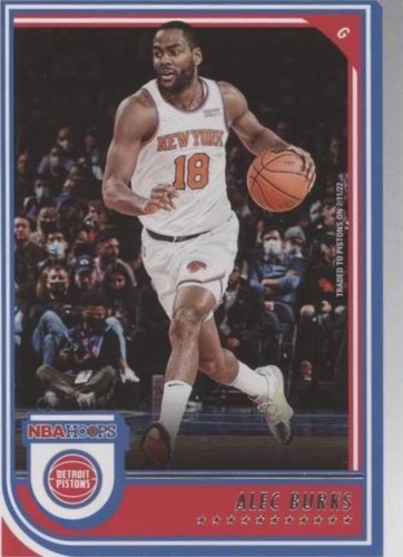 2022-23 Panini NBA Hoops - Alec Burks #26