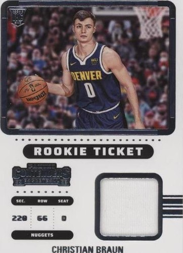 2022-23 Panini Contenders - Christian Braun #RTS-CBD