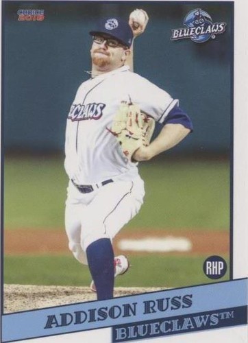 2018 Choice Lakewood Blueclaws - Addison Russ #24