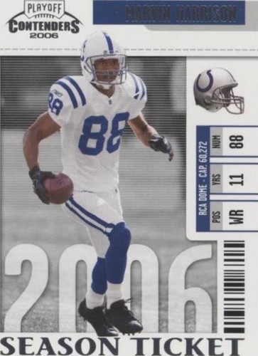 2006 Playoff Contenders Marvin Harrison #42
