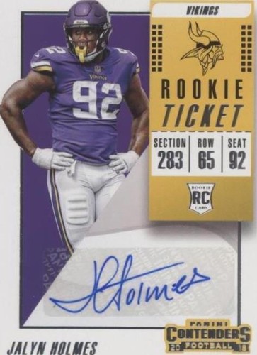 2018 Panini Contenders Jalyn Holmes #173