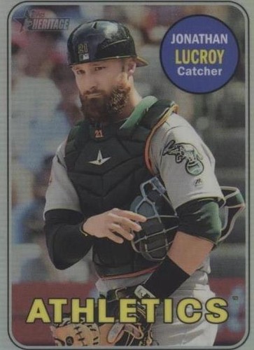 2018 Topps Heritage High Number - Jonathan Lucroy #THC-517