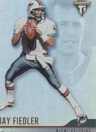 2001 Pacific Private Stock Titanium Jay Fiedler #66