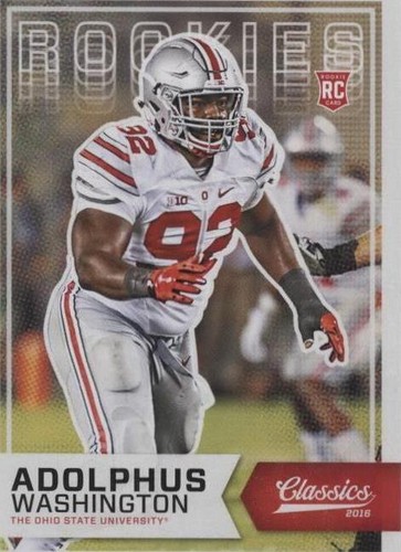 2016 Panini Classics Adolphus Washington #226