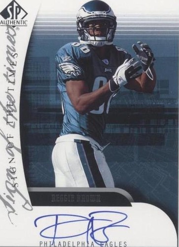2005 SP Authentic Reggie Brown #SOT-RE