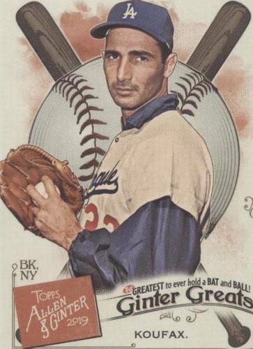 2019 Topps Allen & Ginter - Sandy Koufax #GG-23