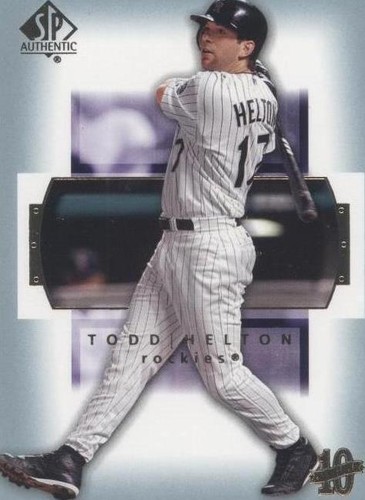 2003 SP Authentic - Todd Helton #89