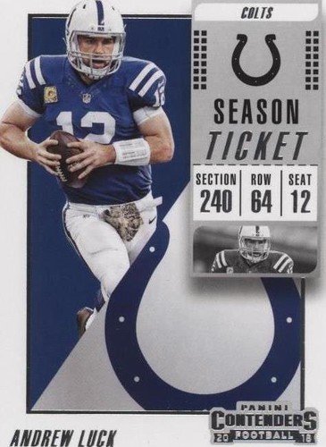 2018 Panini Contenders Andrew Luck #58