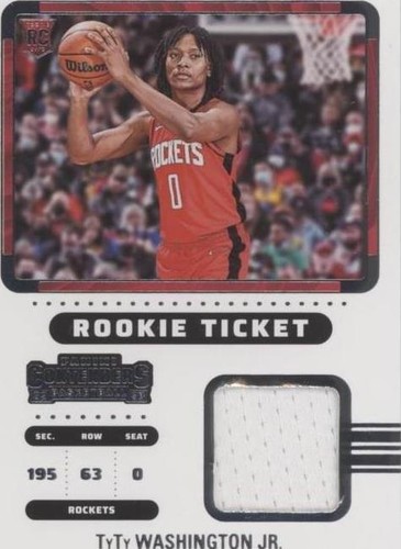 2022-23 Panini Contenders - TyTy Washington Jr. #RTS-TTW