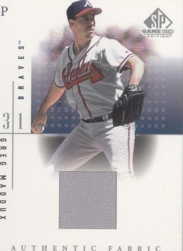 2001 SP Game Used Edition - Greg Maddux #GM
