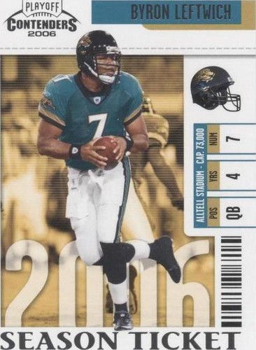 2006 Playoff Contenders Byron Leftwich #46