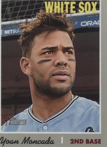 2019 Topps Heritage - Yoan Moncada #315