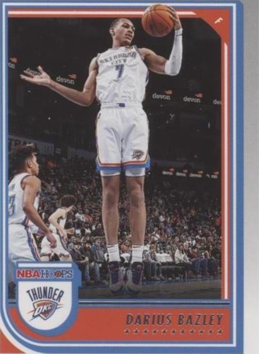2022-23 Panini NBA Hoops - Darius Bazley #204