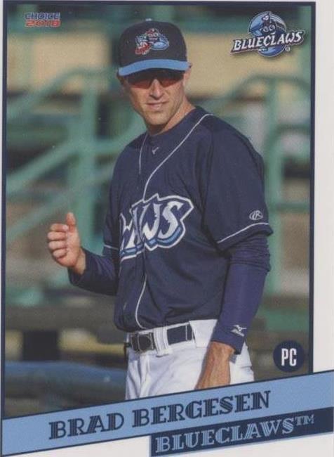 2018 Choice Lakewood Blueclaws - Brad Bergesen #31