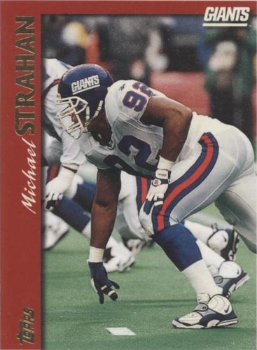 1997 Topps Michael Strahan #114