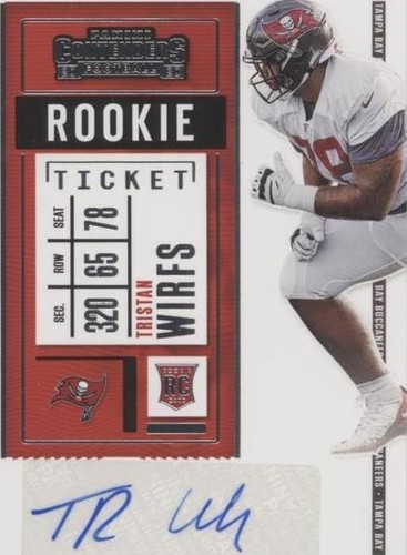 2020 Panini Contenders Tristan Wirfs #159