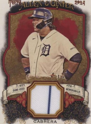 2024 Topps Allen & Ginter - Miguel Cabrera #AGR-MC