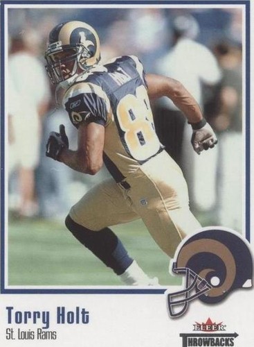2002 Fleer Throwbacks Torry Holt #55