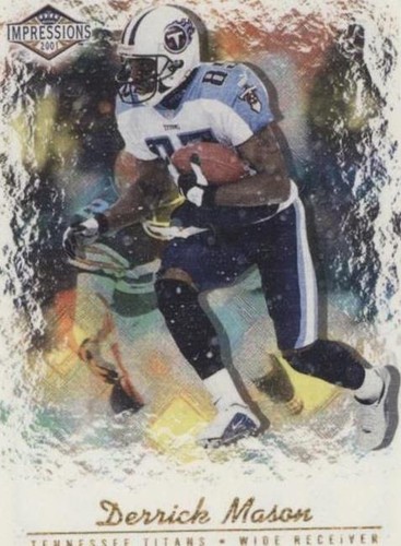 2001 Pacific Impressions Derrick Mason #139