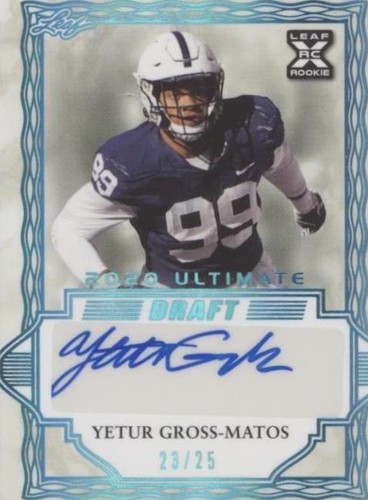2020 Leaf Ultimate Draft Yetur Gross-Matos #BA-YGM