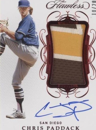 2020 Panini Flawless - Chris Paddack #PA-CP