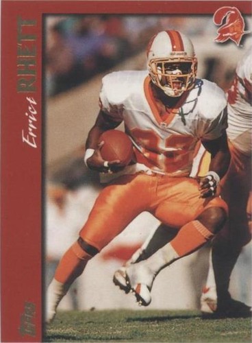 Errict Rhett, 1997 Topps, #225, Tampa Bay Buccaneers