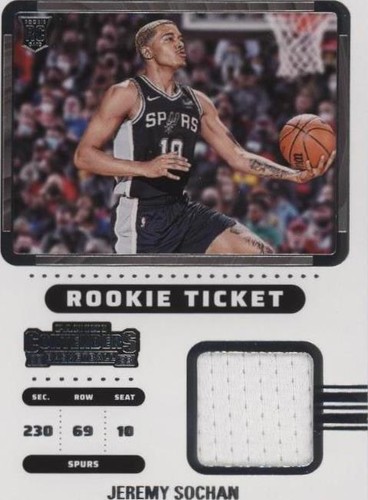 その他 JEREMY SOCHAN contenders auto PSA10 2022-23 Contenders Optic Jeremy Sochan Rookie Auto Gold #/10