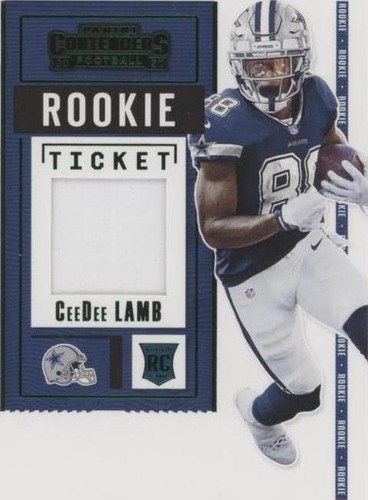 2020 Panini Contenders CeeDee Lamb #RSV-CDL