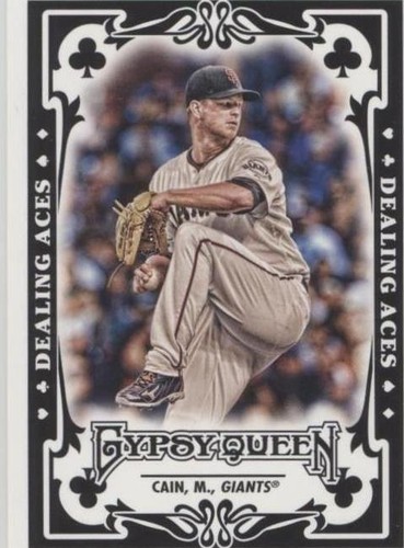 2013 Topps Gypsy Queen - Matt Cain #DA-MC