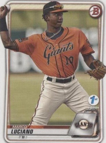 2020 Bowman 1st Edition - Marco Luciano #BFE-103