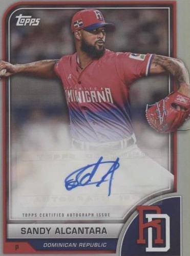 2023 Topps World Baseball Classic - Sandy Alcantara #AV-SA