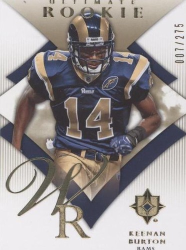 2008 Ultimate Collection Keenan Burton #169