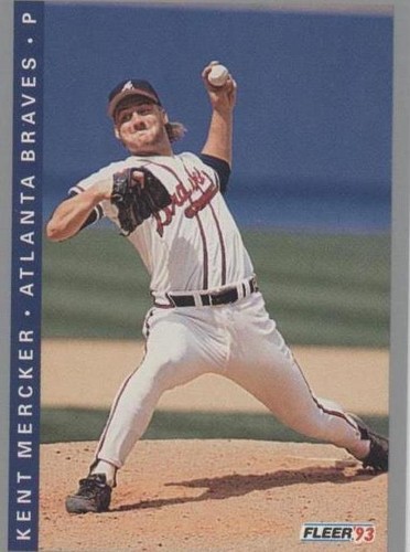1993 Fleer - Kent Mercker #8