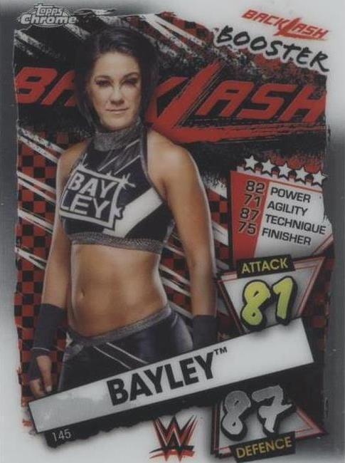 2021 Topps Chrome WWE Slam Attax - Bayley #145
