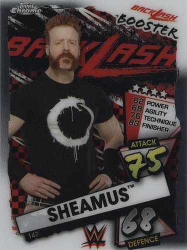 2021 Topps Chrome WWE Slam Attax - Sheamus #147