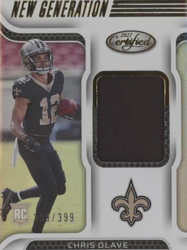 2022 Panini Certified Chris Olave #NGJ-CO