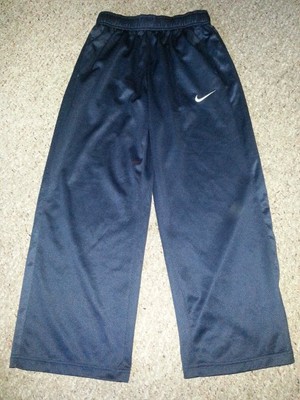 NIKE Navy Blue Dri Fit Athletic Pants L Boys Size 1416