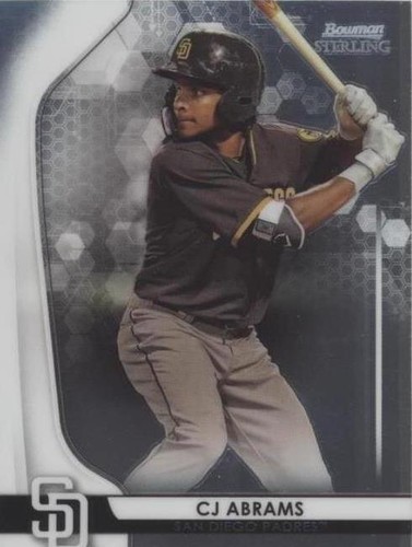2020 Bowman Sterling - C.J. Abrams #BPR-26