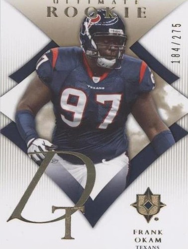 2008 Ultimate Collection Frank Okam #156