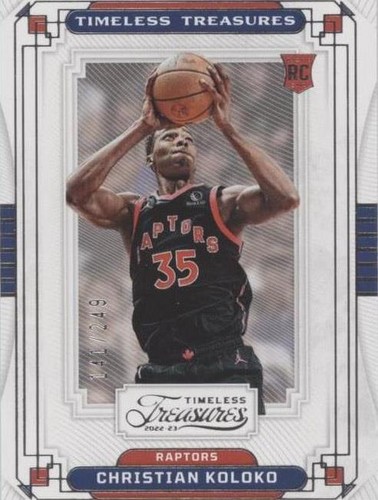 2022-23 Panini Chronicles - Christian Koloko #360