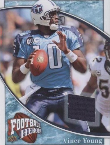 2009 Upper Deck Football Heroes Vince Young #RJ-VY